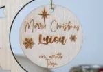 Albero di Natale in legno personalizzato