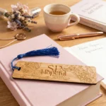 segnalibro personalizzato in legno con incisione
