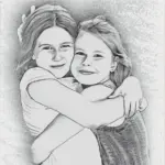 Disegno a matita personalizzato