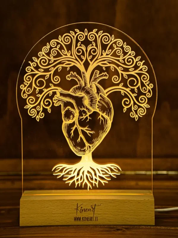 Lampada personalizzata per cardiologo cardiochirurgo