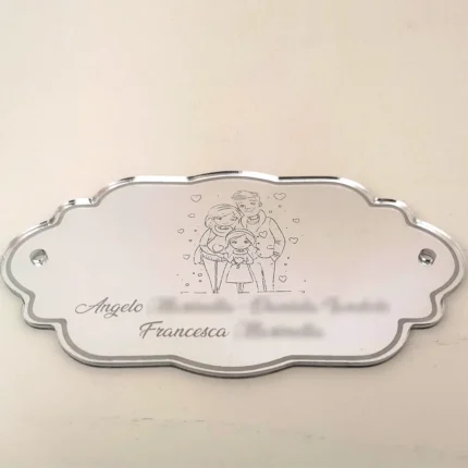 Targhetta fuori porta personalizzata