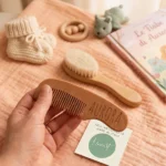 set spazzola pettine neonato