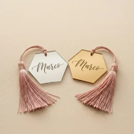 Segnaposto esagono personalizzato